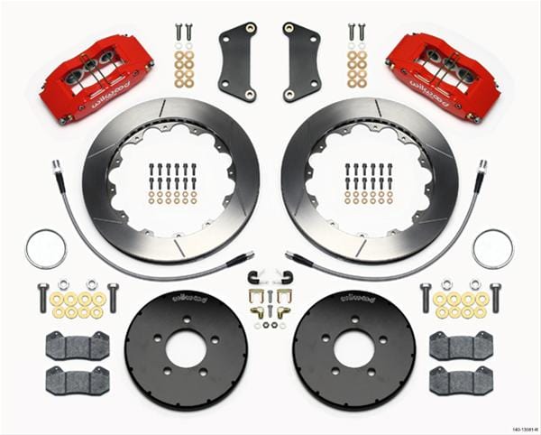 Wilwood Disc Brakes Wilwood Forged DynaPro 6 Big Brake Front Brake Kits 140-13581-R Autofit