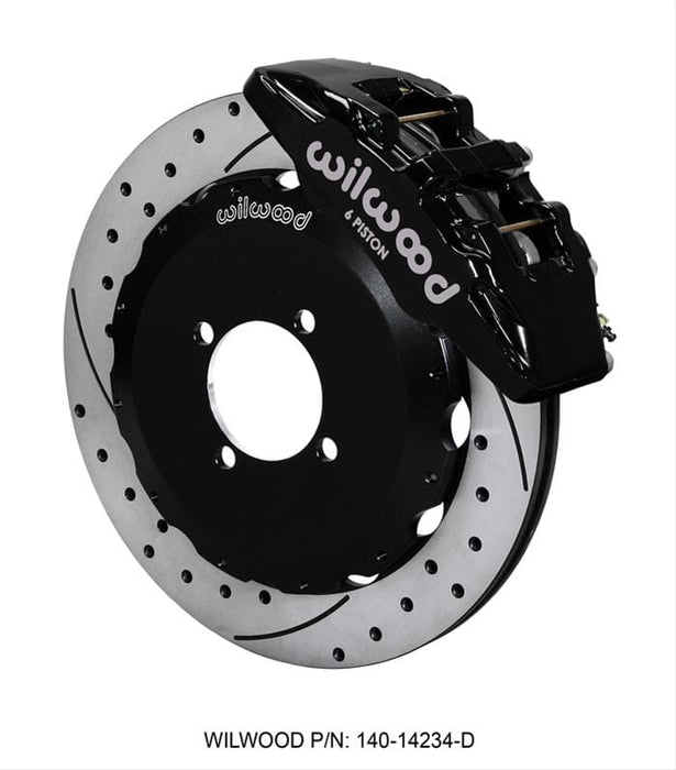 Wilwood Disc Brakes Wilwood Forged DynaPro 6 Big Brake Front Brake Kits 140-14234-D Autofit