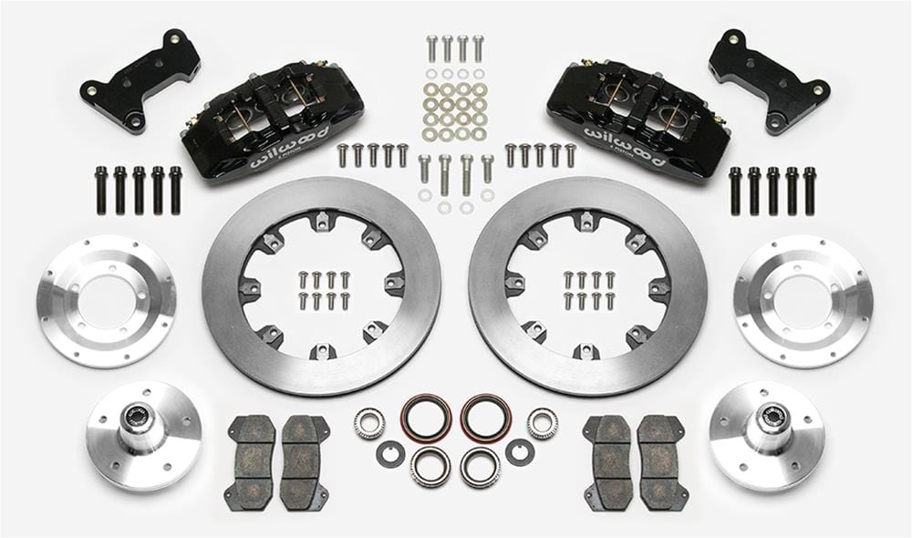 Wilwood Disc Brakes Wilwood Forged DynaPro 6 Big Brake Front Brake Kits 140-14531 Autofit