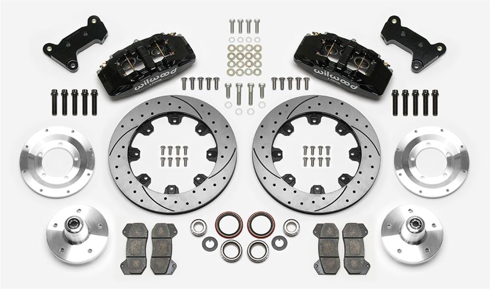 Wilwood Disc Brakes Wilwood Forged DynaPro 6 Big Brake Front Brake Kits 140-14531-D Autofit