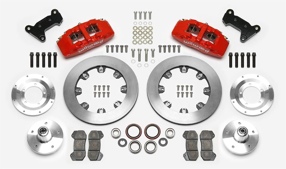 Wilwood Disc Brakes Wilwood Forged DynaPro 6 Big Brake Front Brake Kits 140-14531-R Autofit