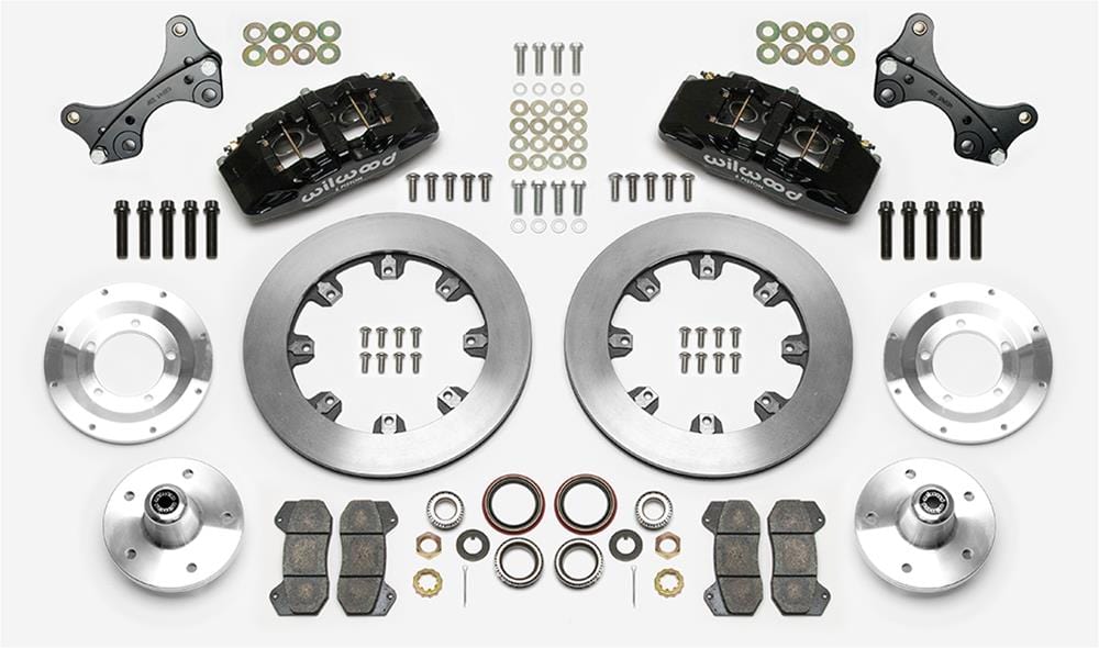 Wilwood Disc Brakes Wilwood Forged DynaPro 6 Big Brake Front Brake Kits 140-14533 Autofit