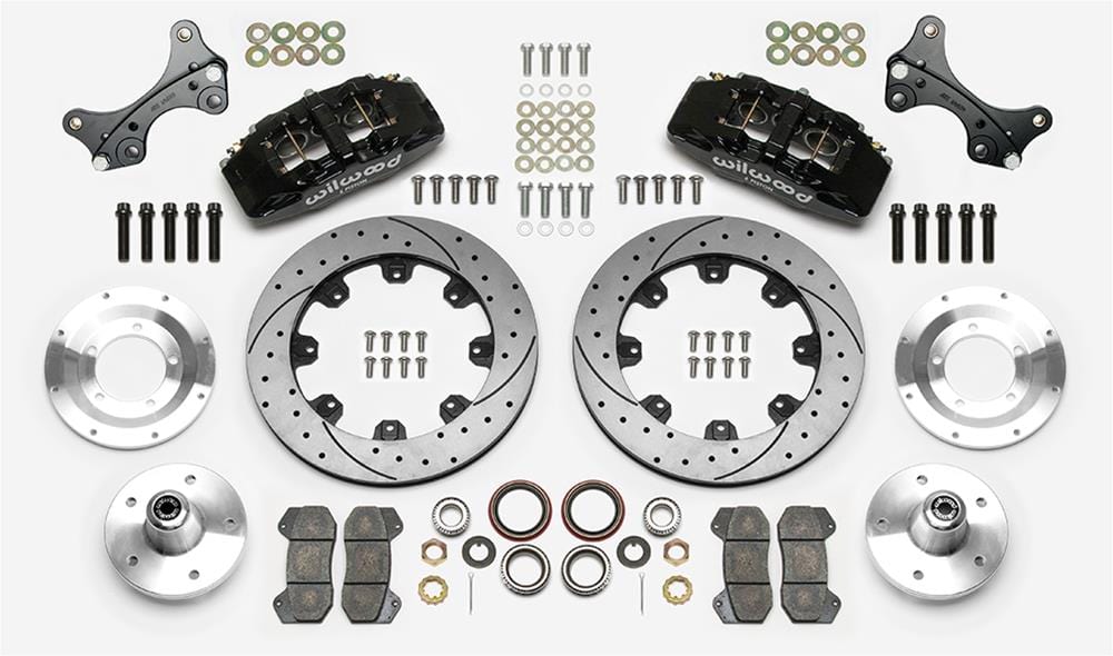 Wilwood Disc Brakes Wilwood Forged DynaPro 6 Big Brake Front Brake Kits 140-14533-D Autofit
