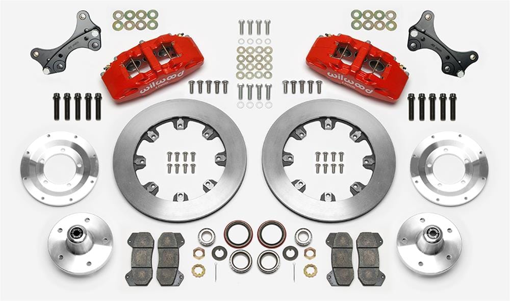 Wilwood Disc Brakes Wilwood Forged DynaPro 6 Big Brake Front Brake Kits 140-14533-R Autofit