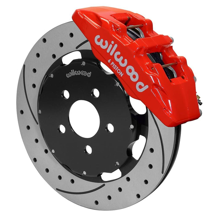 Wilwood Disc Brakes Wilwood Forged DynaPro 6 Big Brake Front Brake Kits 140-16827-DR Autofit