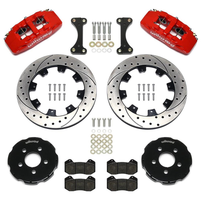 Wilwood Disc Brakes Wilwood Forged DynaPro 6 Big Brake Front Brake Kits 140-16827-DR Autofit