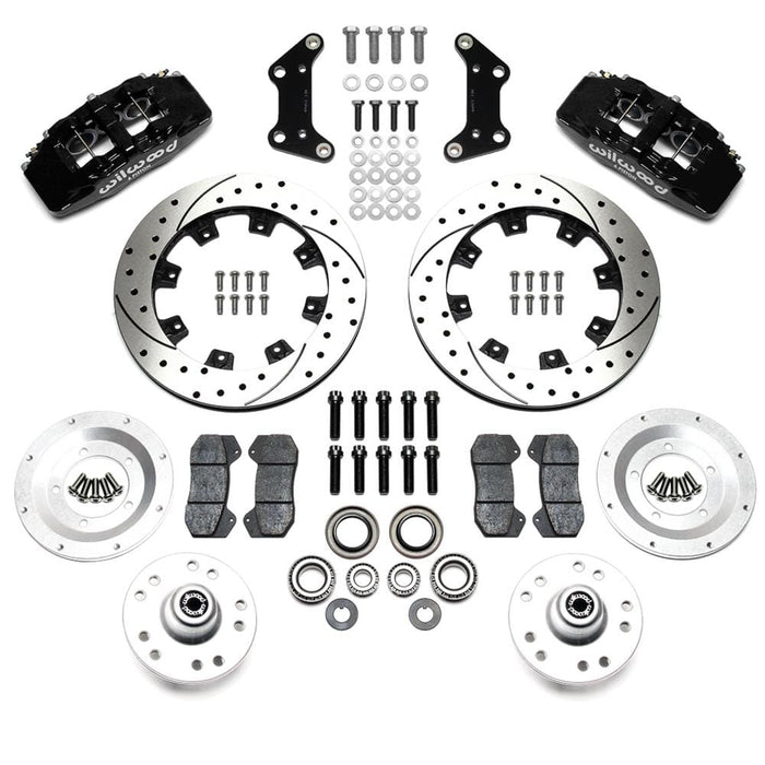 Wilwood Disc Brakes Wilwood Forged DynaPro 6 Big Brake Front Brake Kits 140-17321-D Autofit