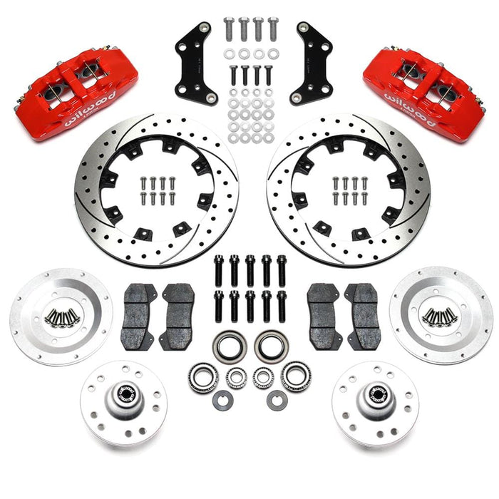 Wilwood Disc Brakes Wilwood Forged DynaPro 6 Big Brake Front Brake Kits 140-17321-DR Autofit