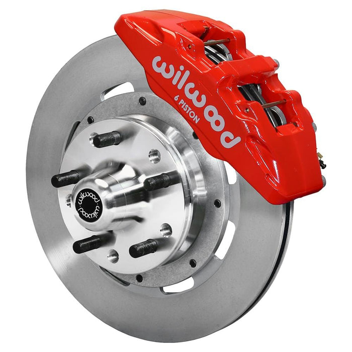 Wilwood Disc Brakes Wilwood Forged DynaPro 6 Big Brake Front Brake Kits 140-17321-R Autofit