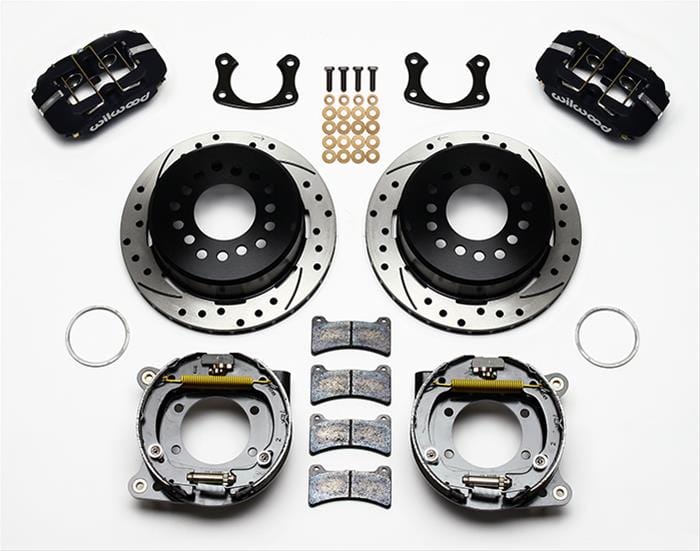 Wilwood Disc Brakes Wilwood Forged DynaPro Low-Profile Dust Seal Rear Parking Brake Kits 140-11402-DP Autofit
