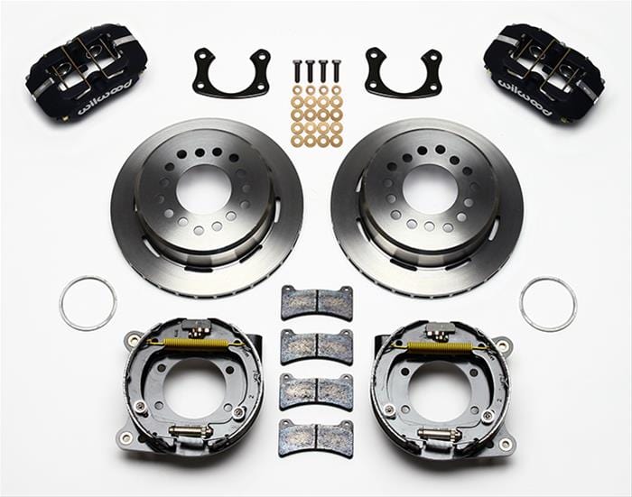 Wilwood Disc Brakes Wilwood Forged DynaPro Low-Profile Dust Seal Rear Parking Brake Kits 140-11403-P Autofit