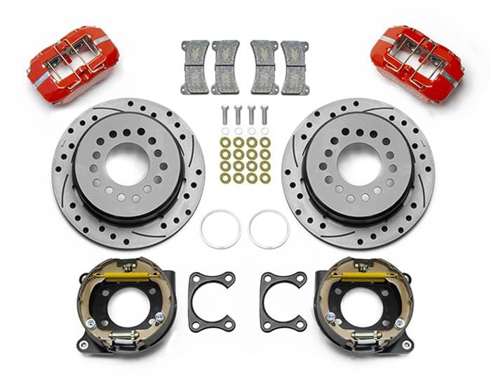Wilwood Disc Brakes Wilwood Forged DynaPro Low-Profile Dust Seal Rear Parking Brake Kits 140-15601-DR Autofit