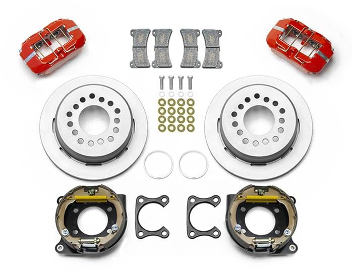 Wilwood Disc Brakes Wilwood Forged DynaPro Low-Profile Dust Seal Rear Parking Brake Kits 140-15601-R Autofit