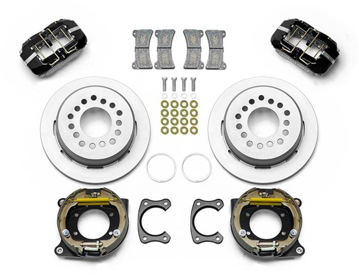 Wilwood Disc Brakes Wilwood Forged DynaPro Low-Profile Dust Seal Rear Parking Brake Kits 140-15602 Autofit