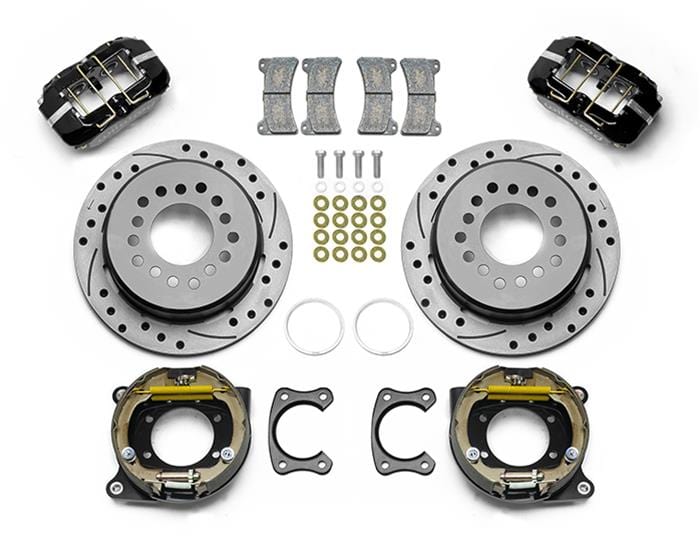 Wilwood Disc Brakes Wilwood Forged DynaPro Low-Profile Dust Seal Rear Parking Brake Kits 140-15602-D Autofit