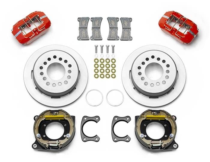 Wilwood Disc Brakes Wilwood Forged DynaPro Low-Profile Dust Seal Rear Parking Brake Kits 140-15602-R Autofit