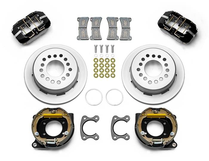 Wilwood Disc Brakes Wilwood Forged DynaPro Low-Profile Dust Seal Rear Parking Brake Kits 140-15603 Autofit