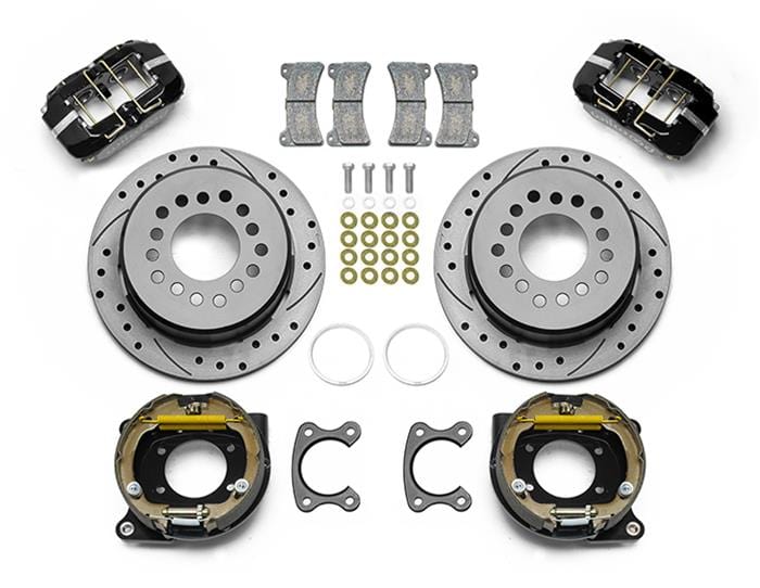 Wilwood Disc Brakes Wilwood Forged DynaPro Low-Profile Dust Seal Rear Parking Brake Kits 140-15603-D Autofit