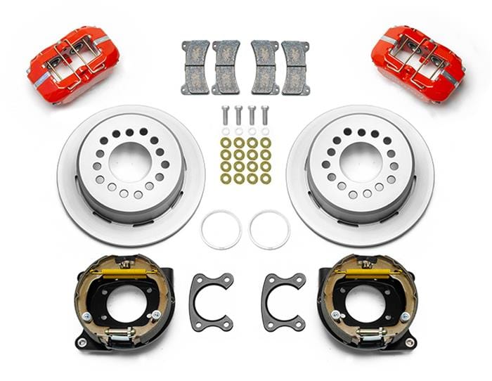 Wilwood Disc Brakes Wilwood Forged DynaPro Low-Profile Dust Seal Rear Parking Brake Kits 140-15603-R Autofit