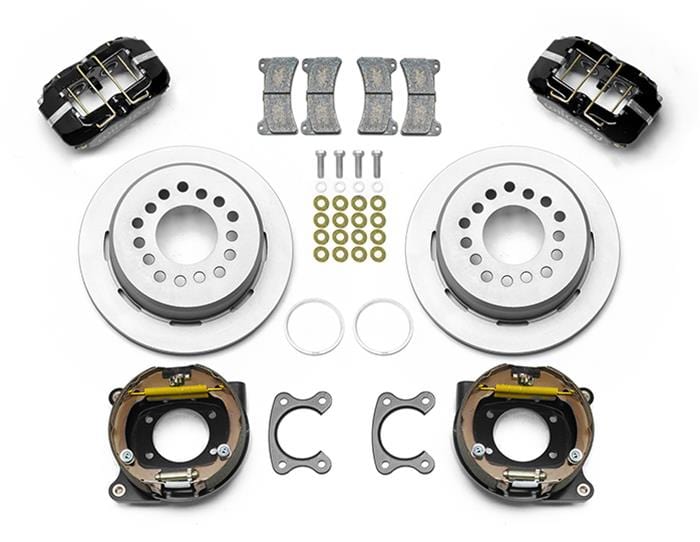 Wilwood Disc Brakes Wilwood Forged DynaPro Low-Profile Dust Seal Rear Parking Brake Kits 140-15604 Autofit