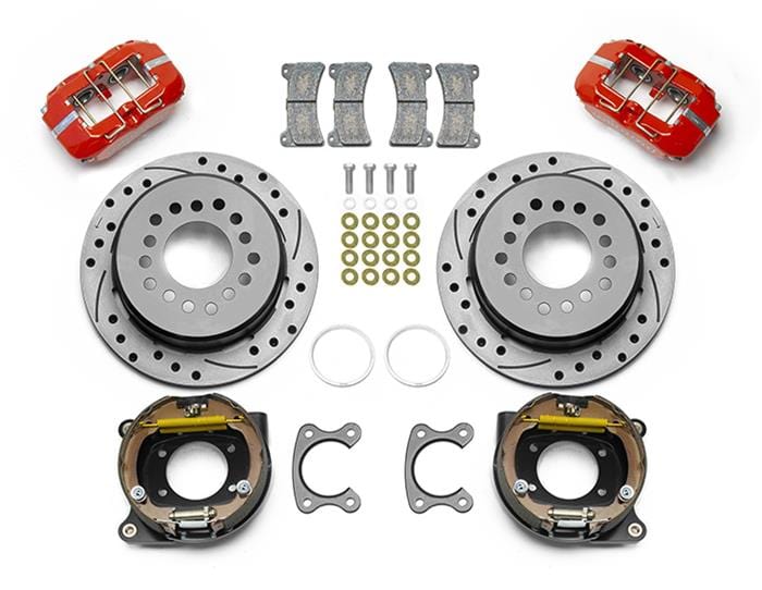 Wilwood Disc Brakes Wilwood Forged DynaPro Low-Profile Dust Seal Rear Parking Brake Kits 140-15604-DR Autofit