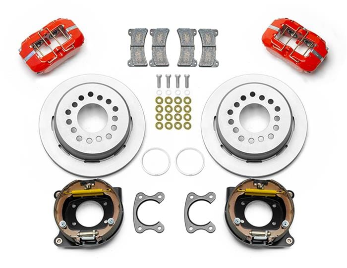 Wilwood Disc Brakes Wilwood Forged DynaPro Low-Profile Dust Seal Rear Parking Brake Kits 140-15604-R Autofit
