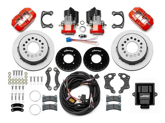 Wilwood Disc Brakes Wilwood Forged DynaPro Low-Profile Rear Electronic Parking Brake Kits 140-16129-R Autofit