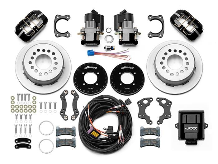 Wilwood Disc Brakes Wilwood Forged DynaPro Low-Profile Rear Electronic Parking Brake Kits 140-16163 Autofit
