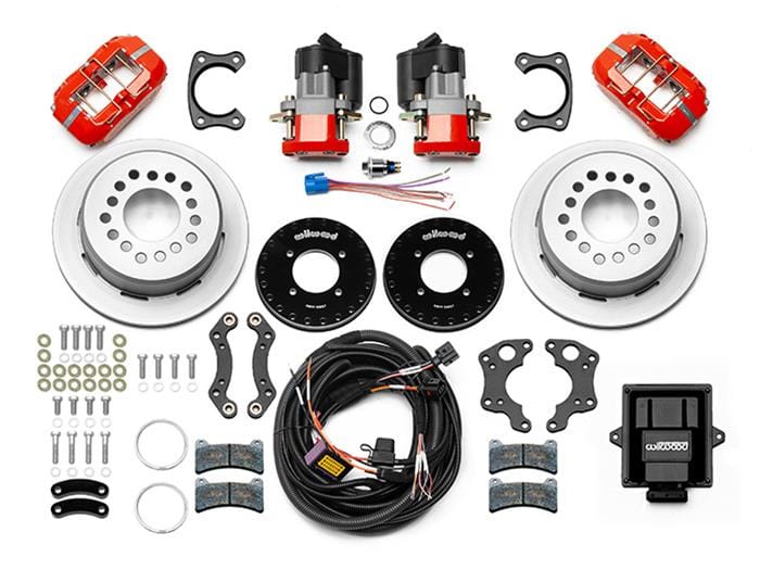 Wilwood Disc Brakes Wilwood Forged DynaPro Low-Profile Rear Electronic Parking Brake Kits 140-16163-R Autofit