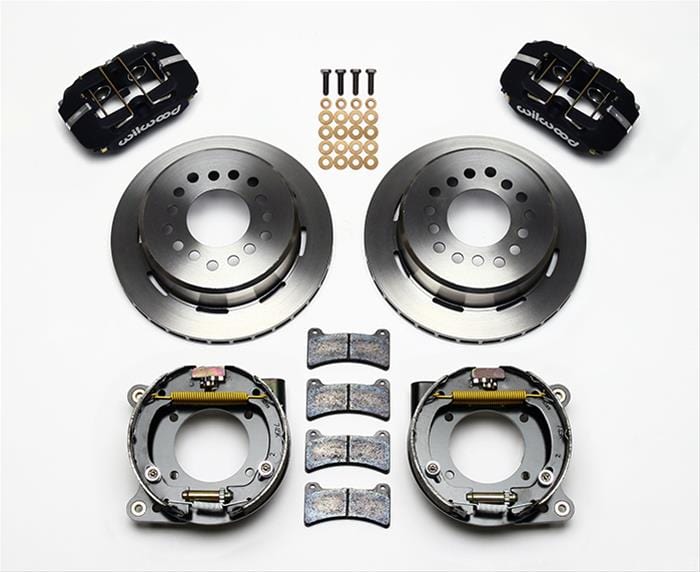 Wilwood Disc Brakes Wilwood Forged DynaPro Low-Profile Rear Parking Brake Kits 140-11385 Autofit