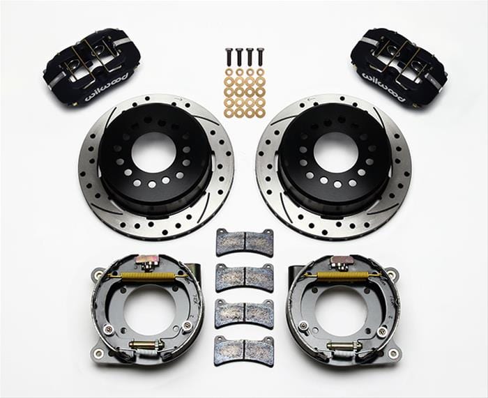 Wilwood Disc Brakes Wilwood Forged DynaPro Low-Profile Rear Parking Brake Kits 140-11385-D Autofit
