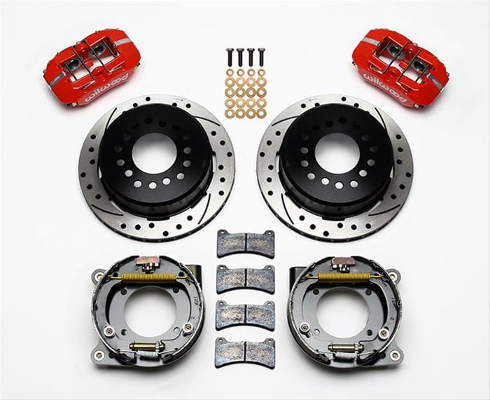 Wilwood Disc Brakes Wilwood Forged DynaPro Low-Profile Rear Parking Brake Kits 140-11385-DR Autofit
