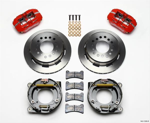 Wilwood Disc Brakes Wilwood Forged DynaPro Low-Profile Rear Parking Brake Kits 140-11385-R Autofit
