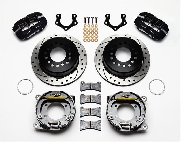 Wilwood Disc Brakes Wilwood Forged DynaPro Low-Profile Rear Parking Brake Kits 140-11386-D Autofit