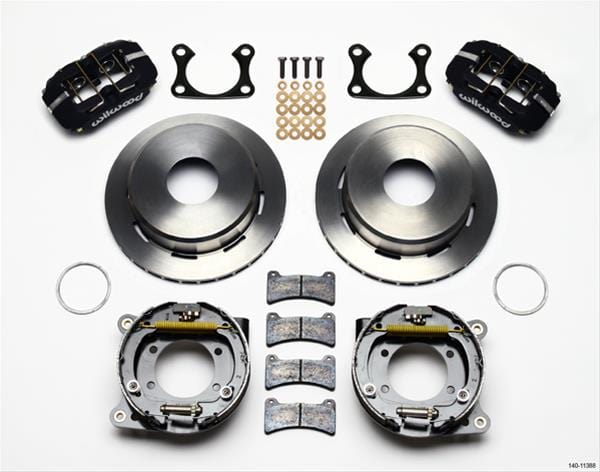 Wilwood Disc Brakes Wilwood Forged DynaPro Low-Profile Rear Parking Brake Kits 140-11388 Autofit