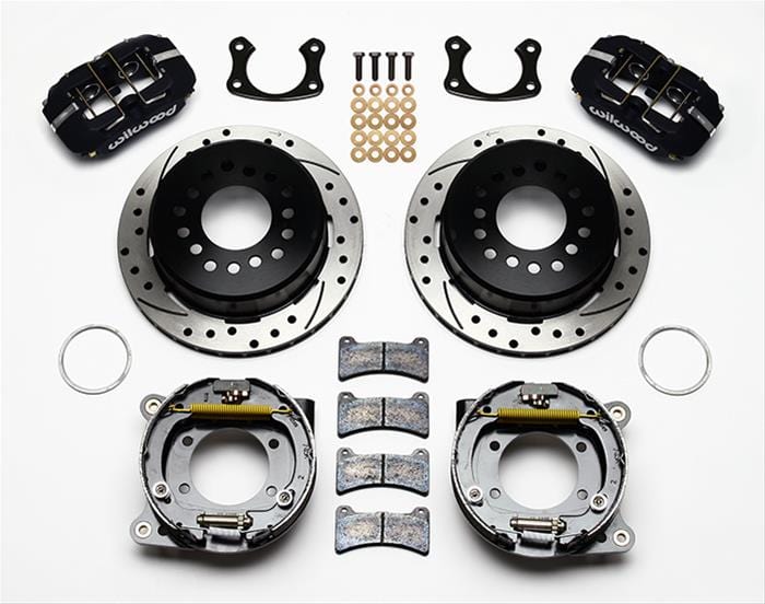 Wilwood Disc Brakes Wilwood Forged DynaPro Low-Profile Rear Parking Brake Kits 140-11389-D Autofit