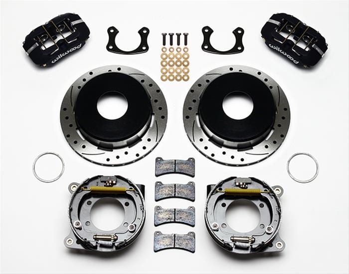 Wilwood Disc Brakes Wilwood Forged DynaPro Low-Profile Rear Parking Brake Kits 140-11390-D Autofit