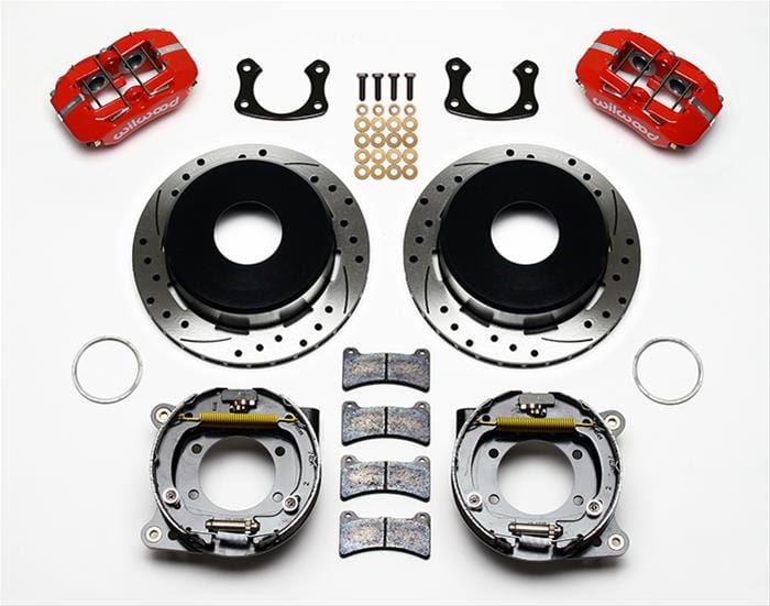 Wilwood Disc Brakes Wilwood Forged DynaPro Low-Profile Rear Parking Brake Kits 140-11390-DR Autofit