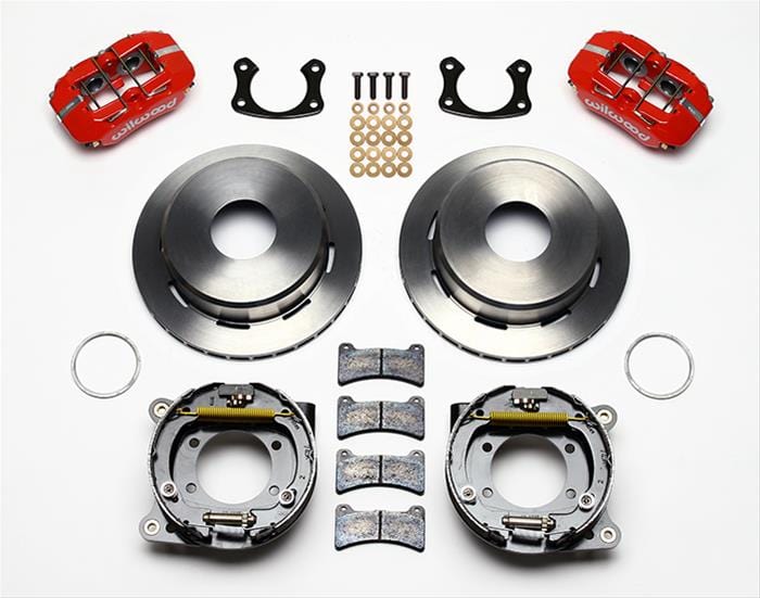 Wilwood Disc Brakes Wilwood Forged DynaPro Low-Profile Rear Parking Brake Kits 140-11390-R Autofit