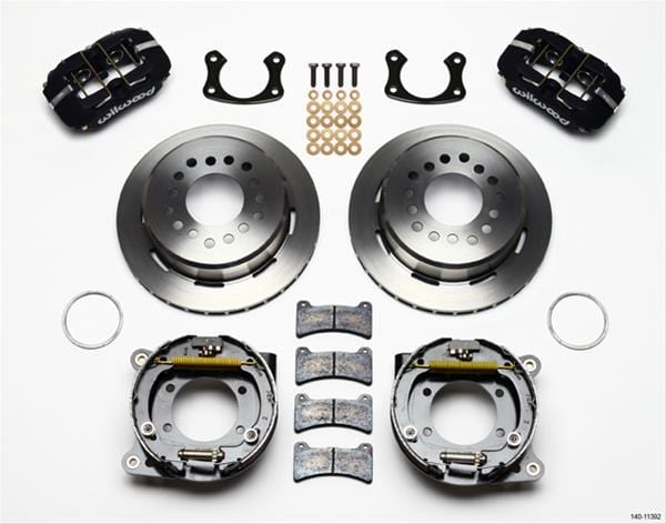 Wilwood Disc Brakes Wilwood Forged DynaPro Low-Profile Rear Parking Brake Kits 140-11392 Autofit