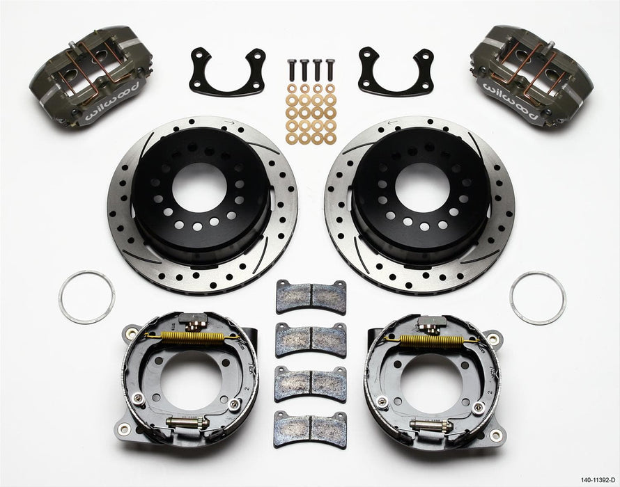 Wilwood Disc Brakes Wilwood Forged DynaPro Low-Profile Rear Parking Brake Kits 140-11392-D Autofit