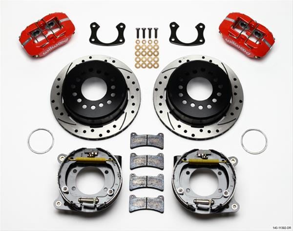 Wilwood Disc Brakes Wilwood Forged DynaPro Low-Profile Rear Parking Brake Kits 140-11392-DR Autofit