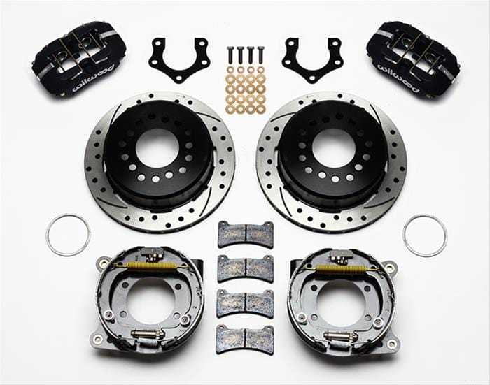 Wilwood Disc Brakes Wilwood Forged DynaPro Low-Profile Rear Parking Brake Kits 140-11395-D Autofit