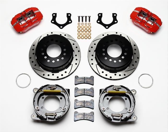 Wilwood Disc Brakes Wilwood Forged DynaPro Low-Profile Rear Parking Brake Kits 140-11395-DR Autofit
