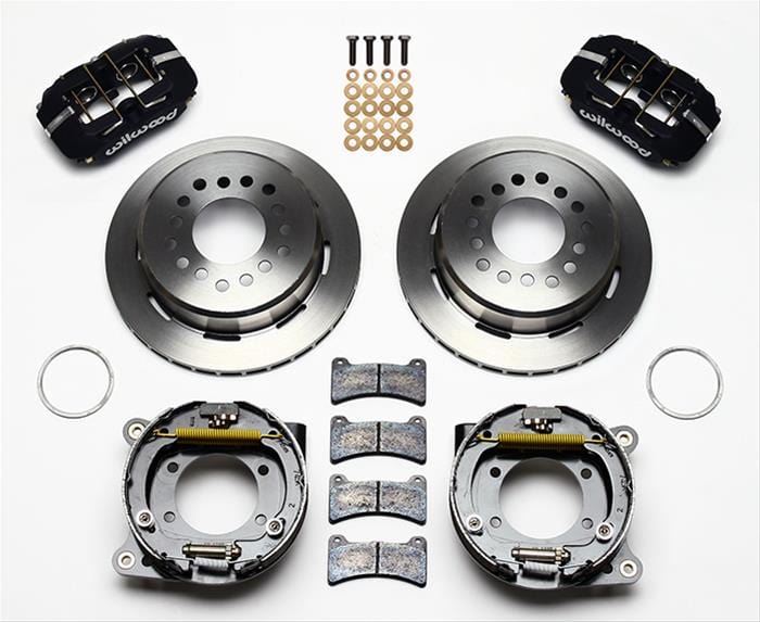 Wilwood Disc Brakes Wilwood Forged DynaPro Low-Profile Rear Parking Brake Kits 140-11396 Autofit