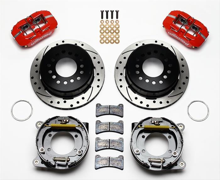 Wilwood Disc Brakes Wilwood Forged DynaPro Low-Profile Rear Parking Brake Kits 140-11396-DR Autofit