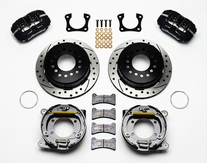 Wilwood Disc Brakes Wilwood Forged DynaPro Low-Profile Rear Parking Brake Kits 140-11397-D Autofit