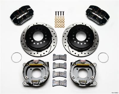Wilwood Disc Brakes Wilwood Forged DynaPro Low-Profile Rear Parking Brake Kits 140-11398-D Autofit
