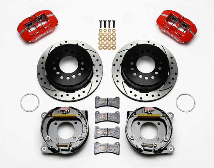 Wilwood Disc Brakes Wilwood Forged DynaPro Low-Profile Rear Parking Brake Kits 140-11398-DR Autofit