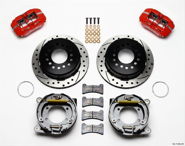 Wilwood Disc Brakes Wilwood Forged DynaPro Low-Profile Rear Parking Brake Kits 140-11399-R Autofit